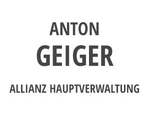 Anton Geiger, Allianz Hauptverwaltung